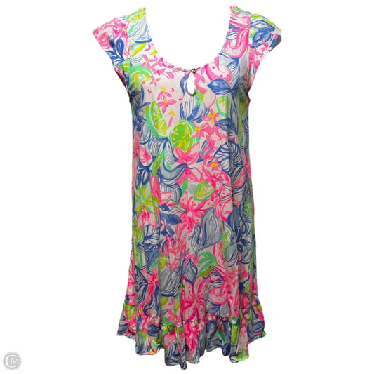 Rejina Dress Designer By Lilly Pulitzer In Multi Havana Cocktail, Size: L