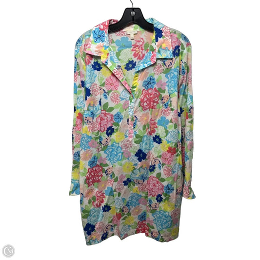 Dress Casual Short By Talbots In Floral Print, Size: L