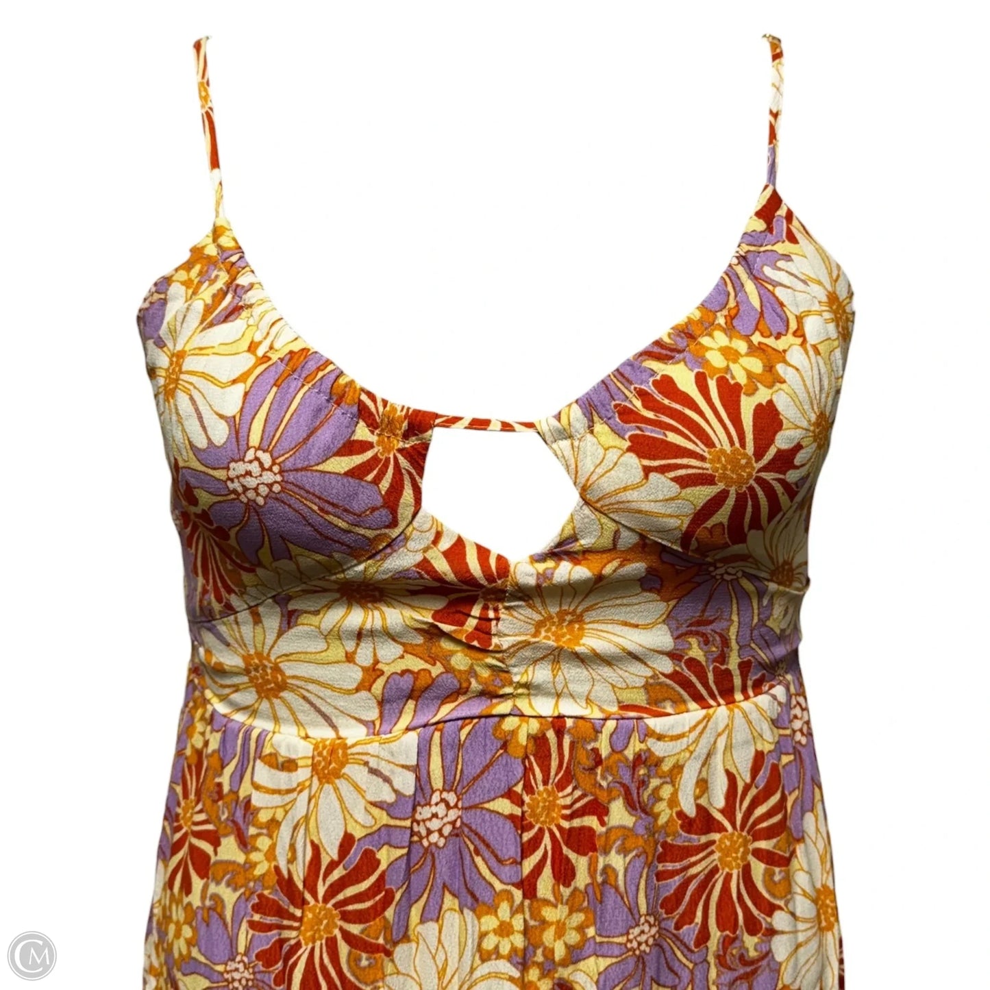 Gemma Dress Casual Maxi By Lspace In Orange & Purple, Size: M