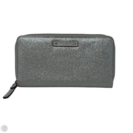 Kenzie Boxed Glitter Continental Wallet Designer By Kate Spade, Size: Large