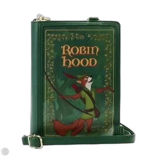 Disney Convertible Crossbody - Book Series - Robin Hood Convertible Crossbody Bag By Loungefly, Size: Medium