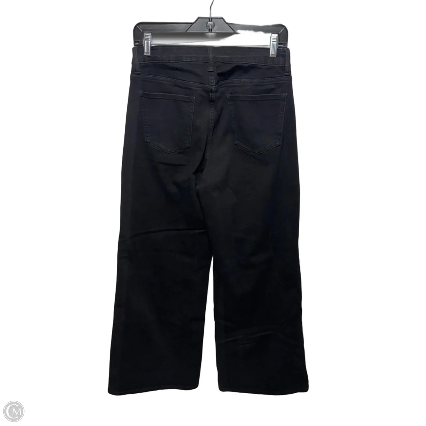 Jeans Wide Leg By Quince In Black, Size: 8/29