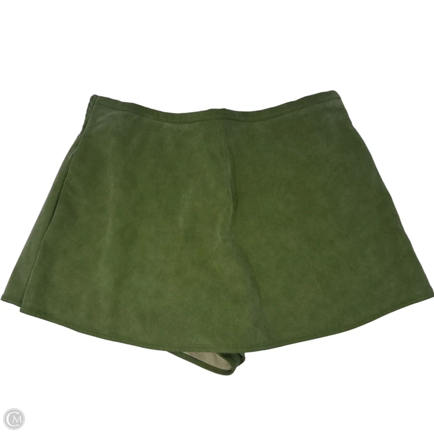 Faux Leather Skort By We The Free In Green, Size: M