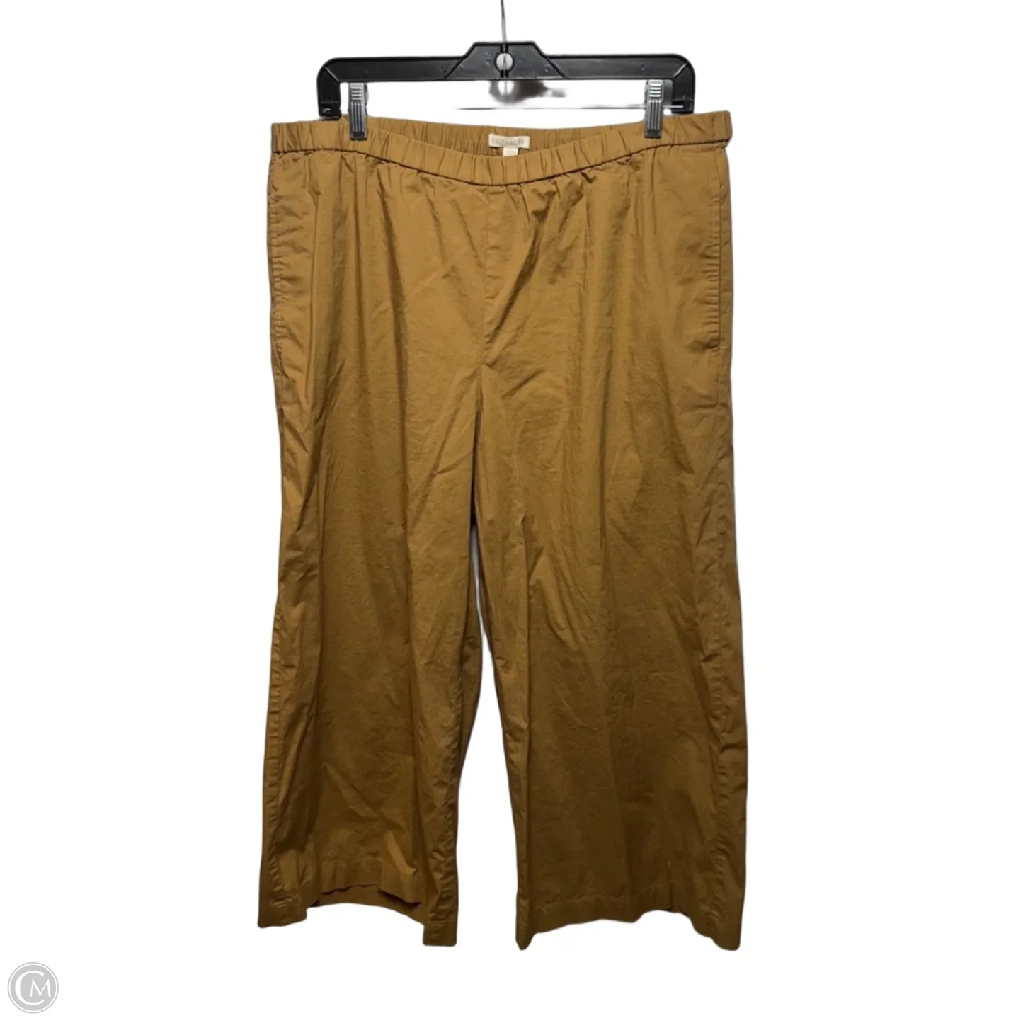 Pants Cropped By Eileen Fisher In Brown, Size: L