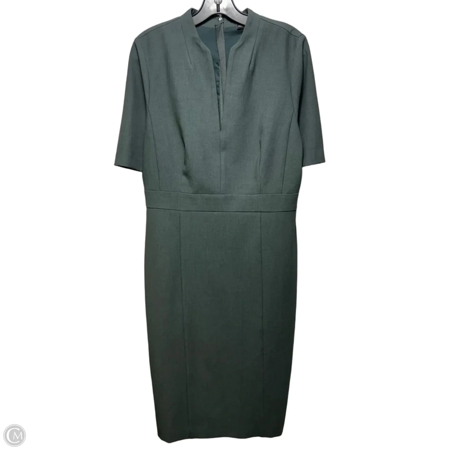 Dress Casual Maxi By Ann Taylor In Green, Size: 10