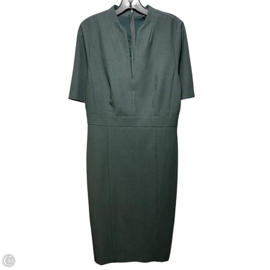Dress Casual Maxi By Ann Taylor In Green, Size: 10
