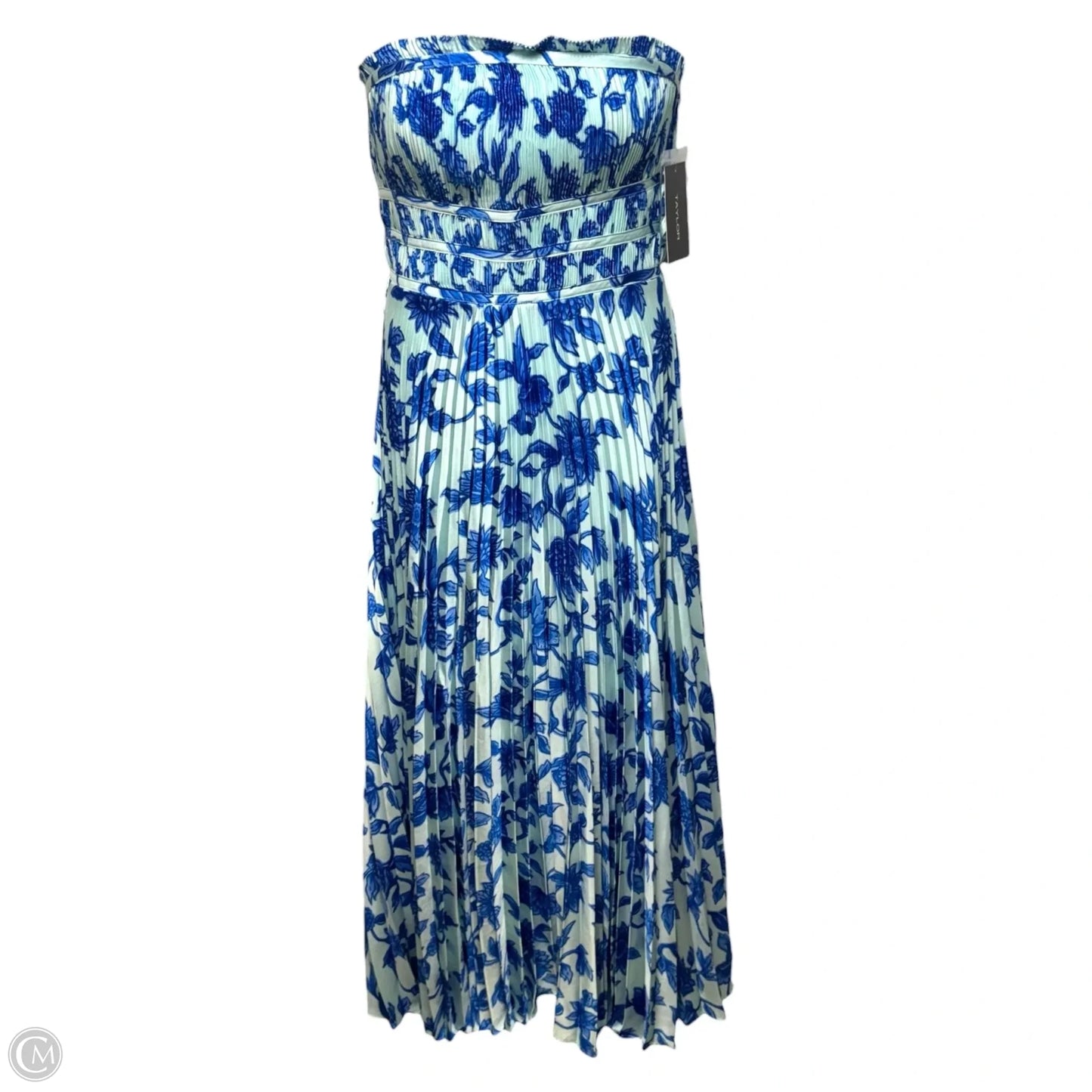 Dress Casual Maxi By Taylor In Blue, Size: 8