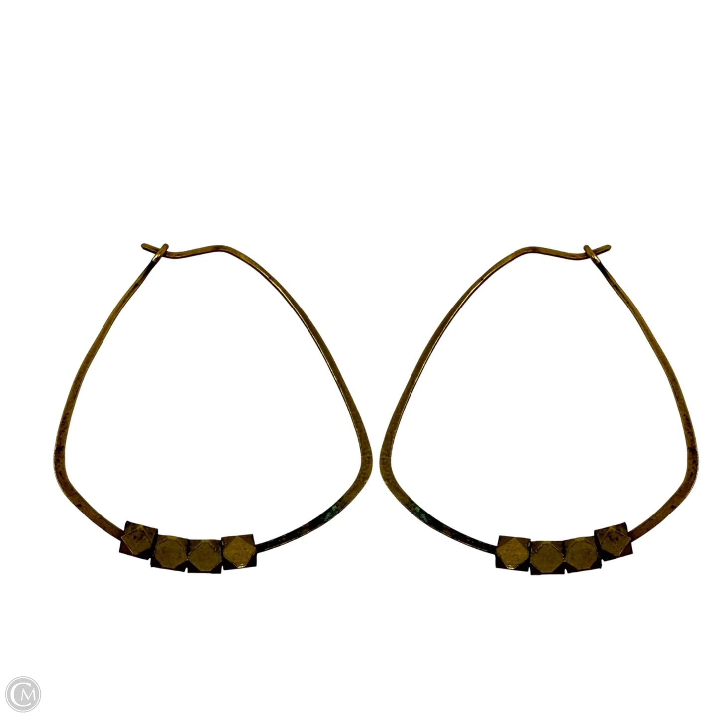 Beaded Hoop Earrings