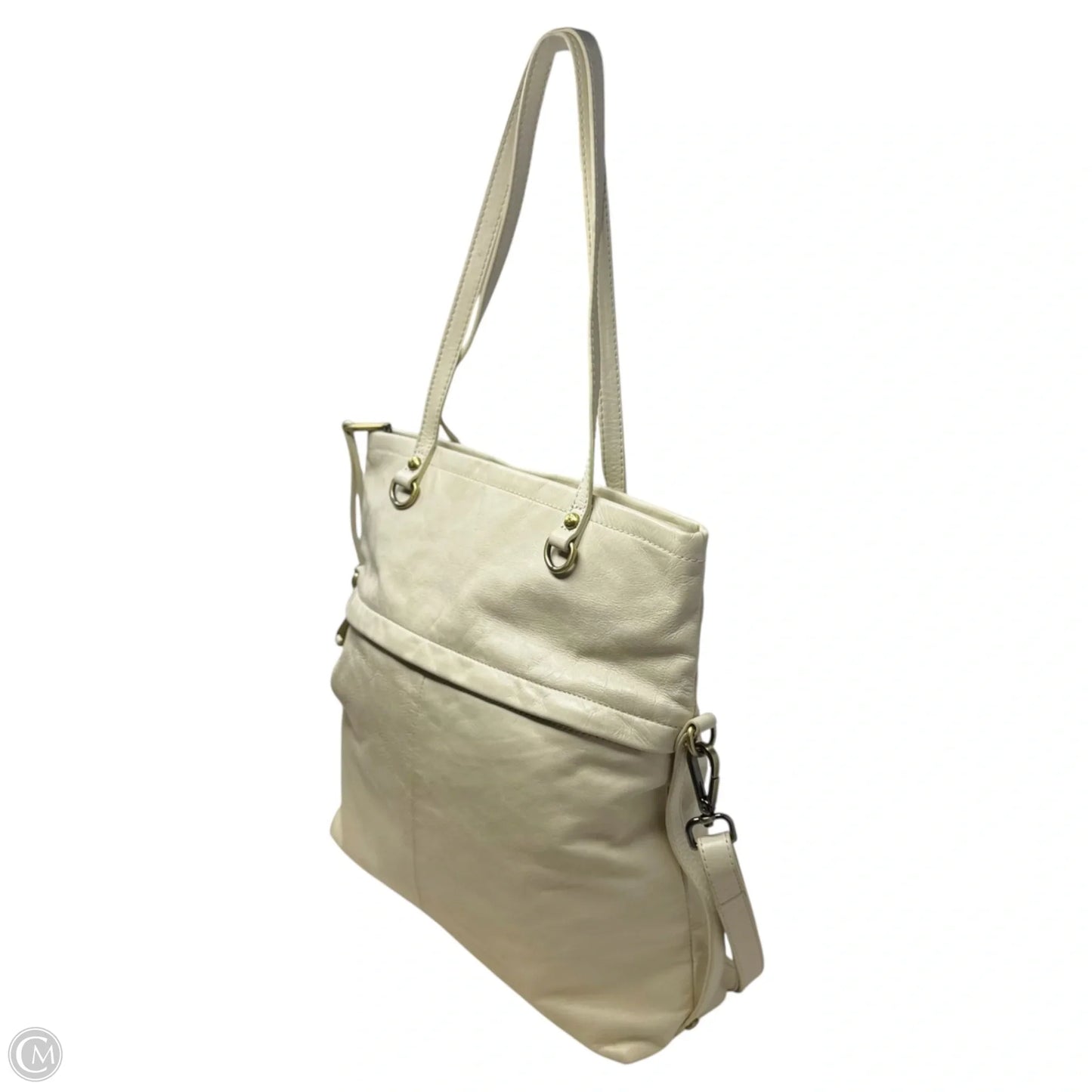 Temper Satchel Handbag Leather By Hobo Intl, Size: Large