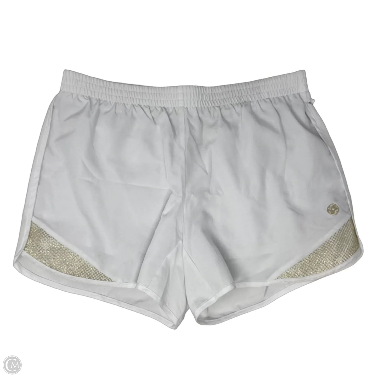 Athletic Shorts Designer By Luxletic Lilly Pulitzer In White, Size: Xs