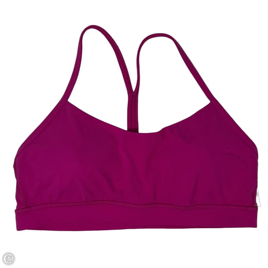 Flow Y Bra By Lululemon In Pink, Size: 12