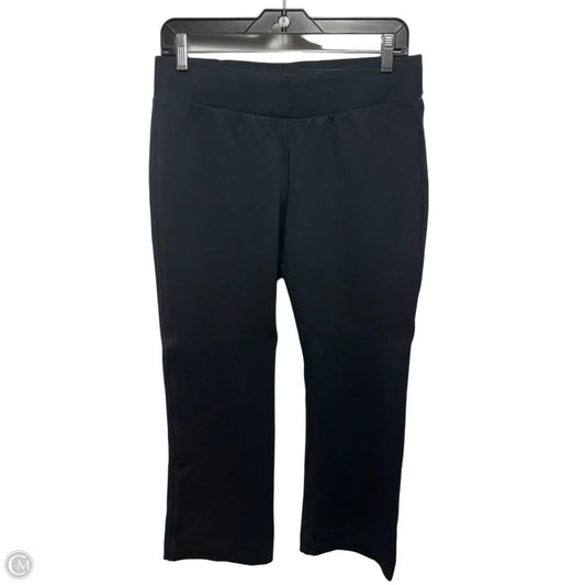 Cropped Legging Pants Designer By Lilly Pulitzer In Black, Size: L