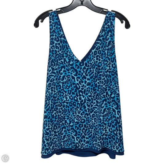 Reversible Top Sleeveless Designer By Lilly Pulitzer In Animal Print, Size: L