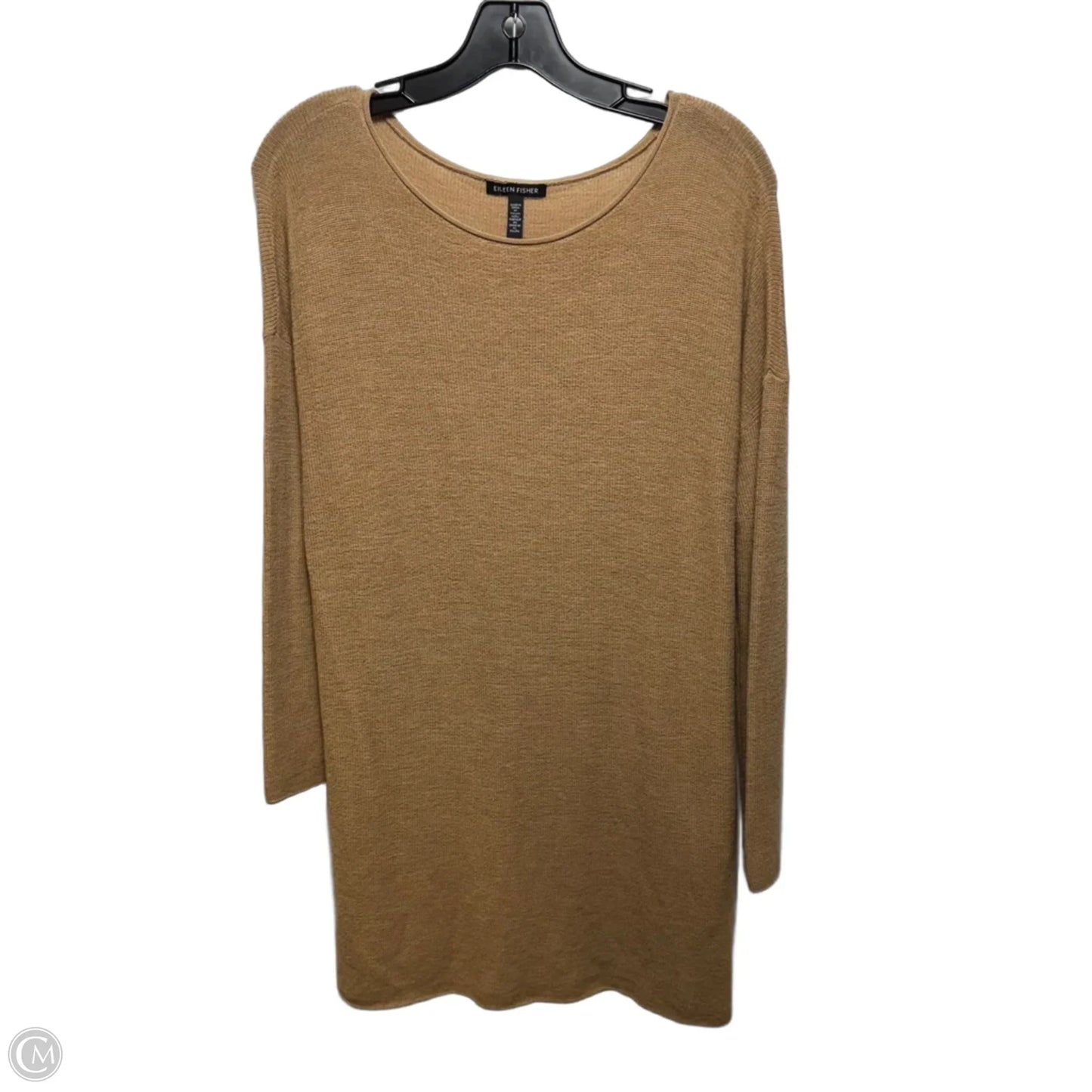 Merino Wool Sweater By Eileen Fisher In Brown, Size: S