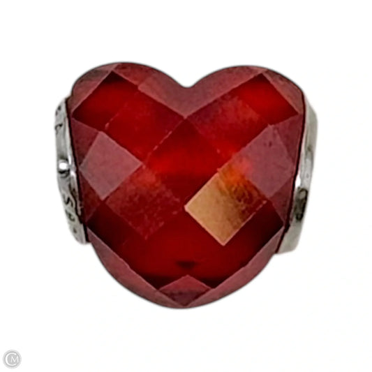Shape Of Love Faceted Heart Sterling Bracelet Charm By Pandora
