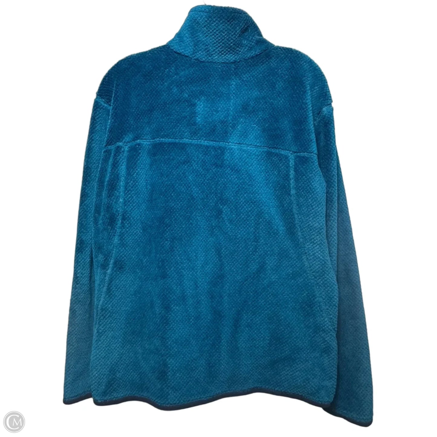 Jacket Fleece By Patagonia In Blue, Size: Xl