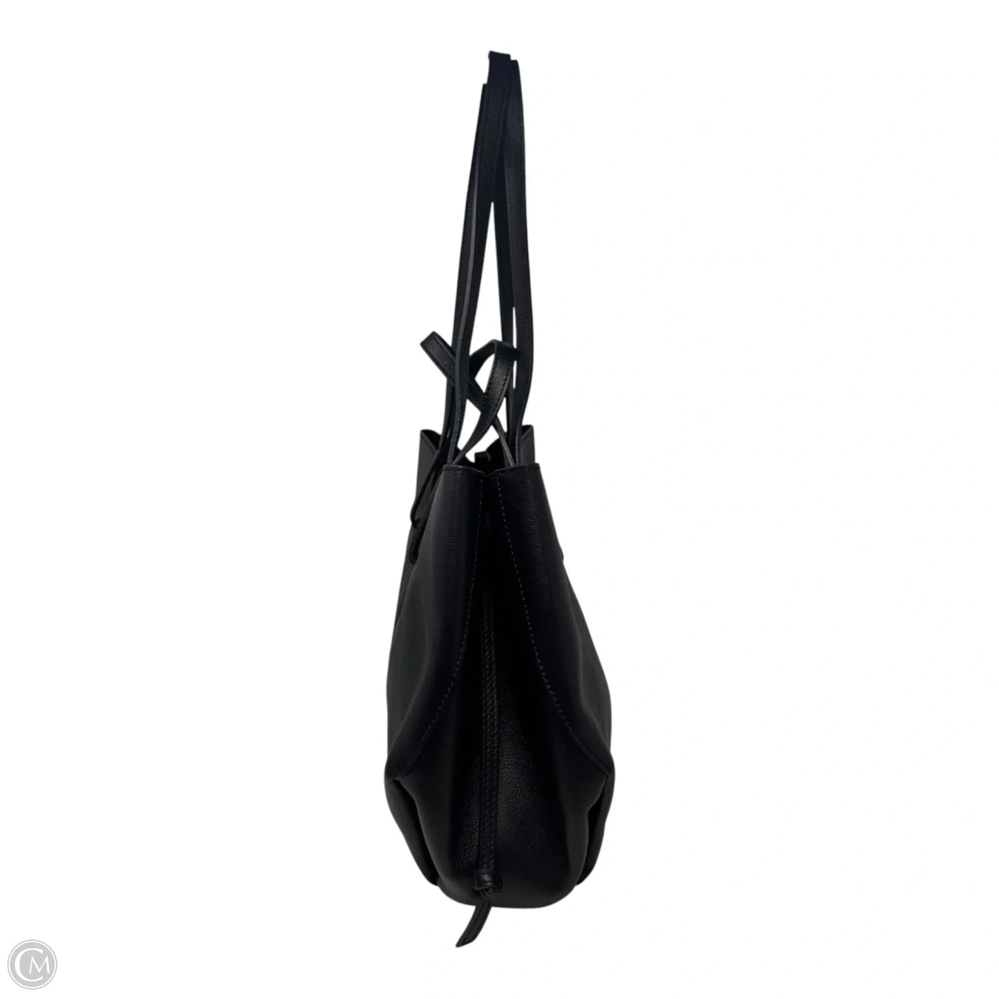 Double Strap Tote Leather By Viola Catelani Size: Large