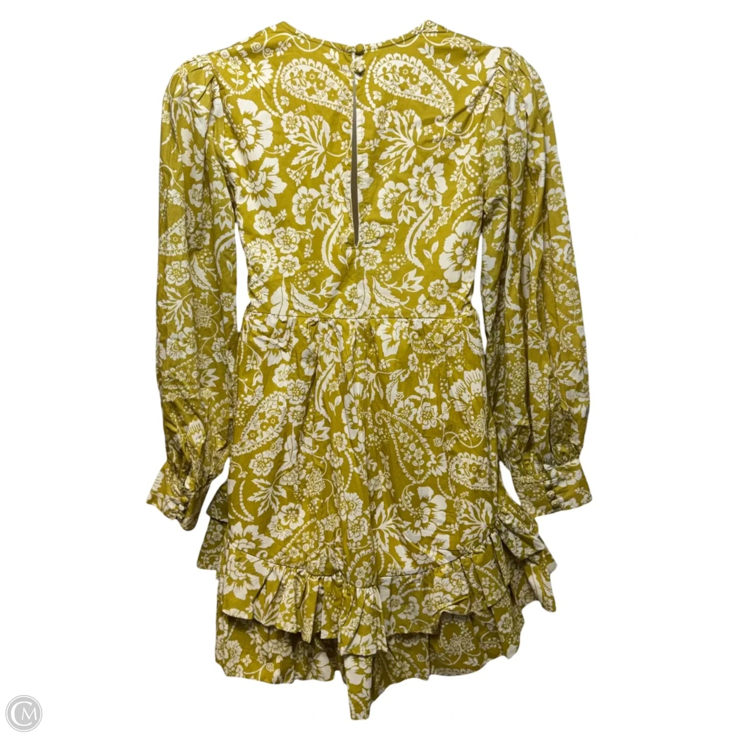 Dress Casual Short By Maeve In Chartreuse, Size: M