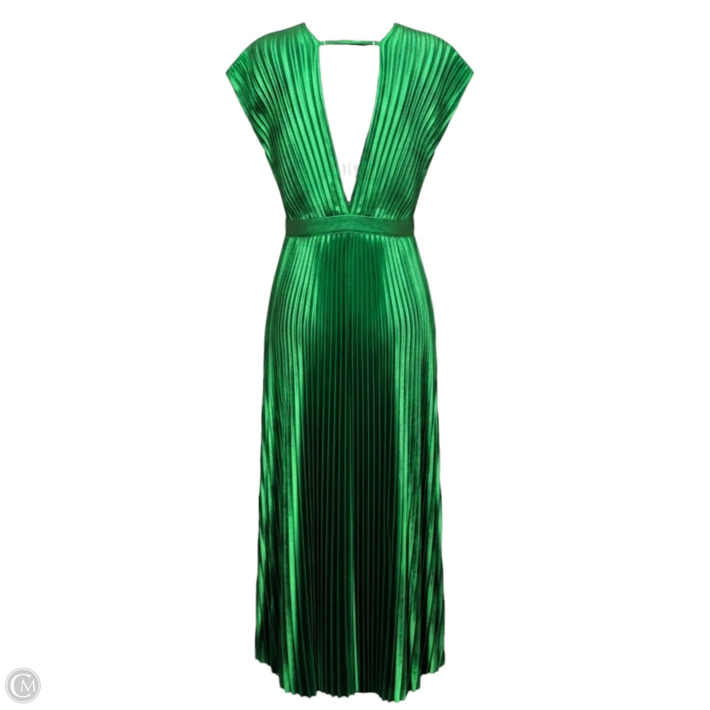 Gala Midi Dress By L'IDEE In Green, Size: 4