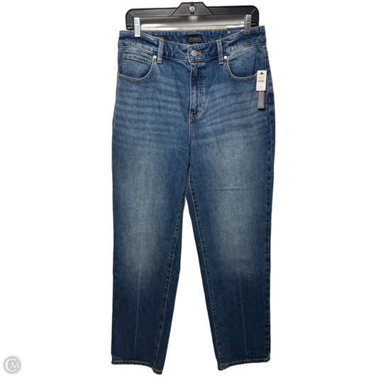 Relaxed High Waist Jeans By Talbots In Blue Denim, Size: 8