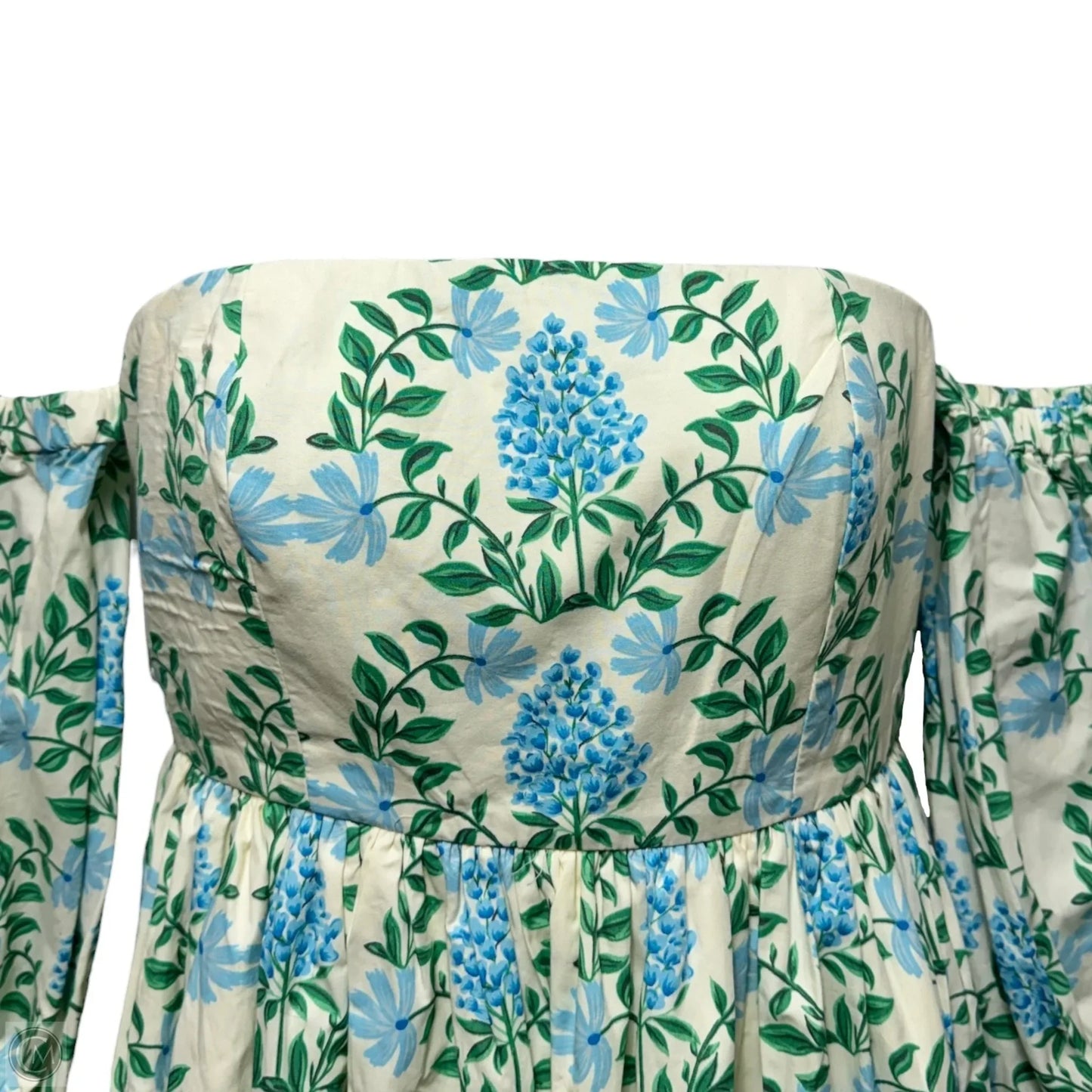 Printed Off Shoulder Dress Casual Maxi By Let Me Be In Floral Print, Size: Mp