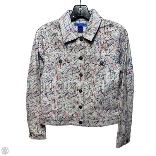 Jacket Leather By Blu Ice In Multi-colored, Size: S