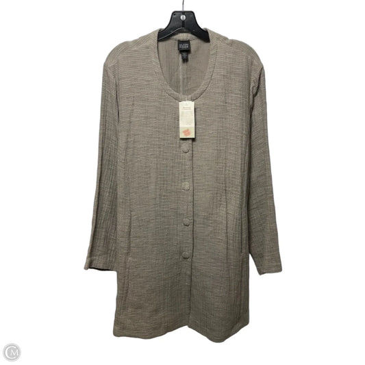 Coat Other By Eileen Fisher In Tan, Size: 2x