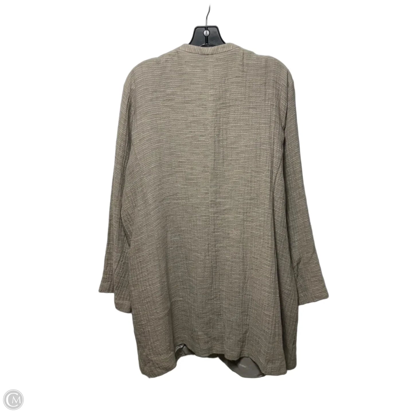 Coat Other By Eileen Fisher In Tan, Size: 2x