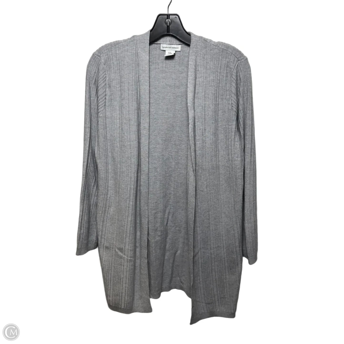 Sweater Cardigan By Cupcakes And Cashmere In Grey, Size: M