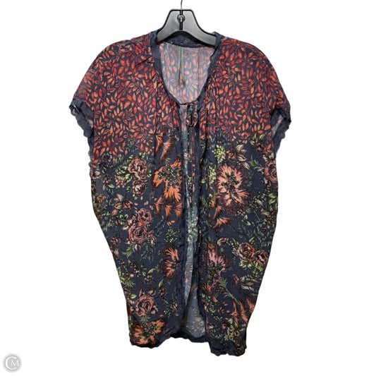Sheer Robe By Anthropologie In Floral Print, Size: M