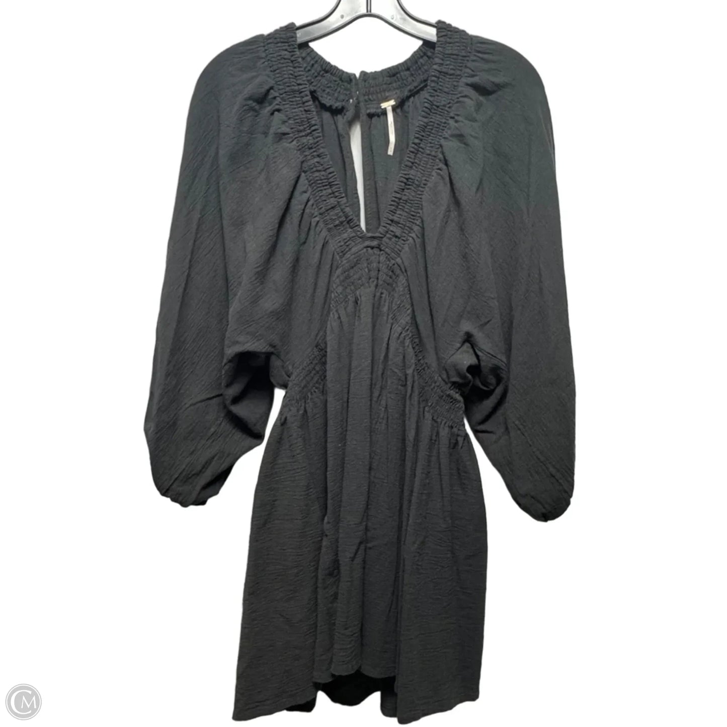 Tunic Long Sleeve By Free People In Grey, Size: M