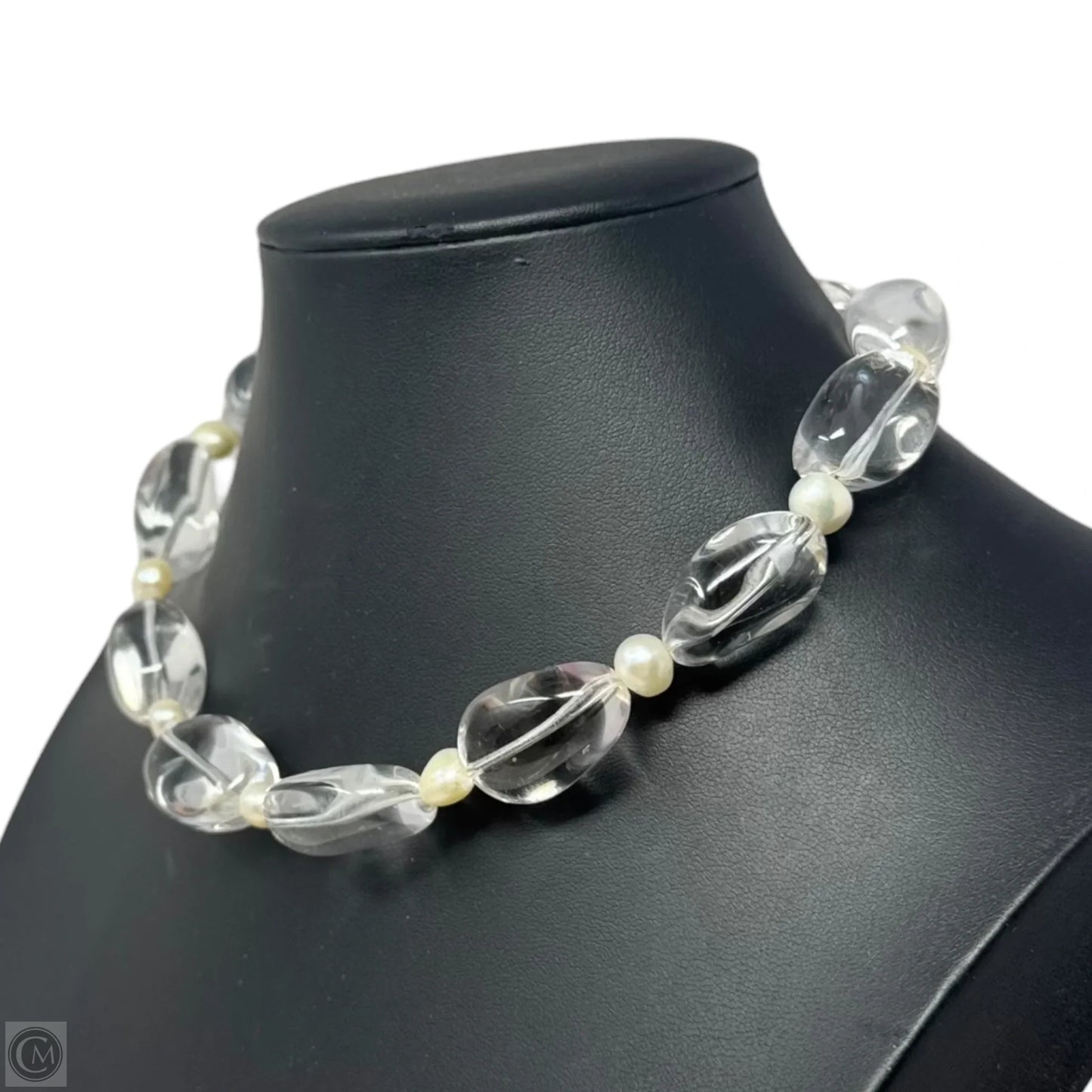 Glass & Pearl Beaded Necklace