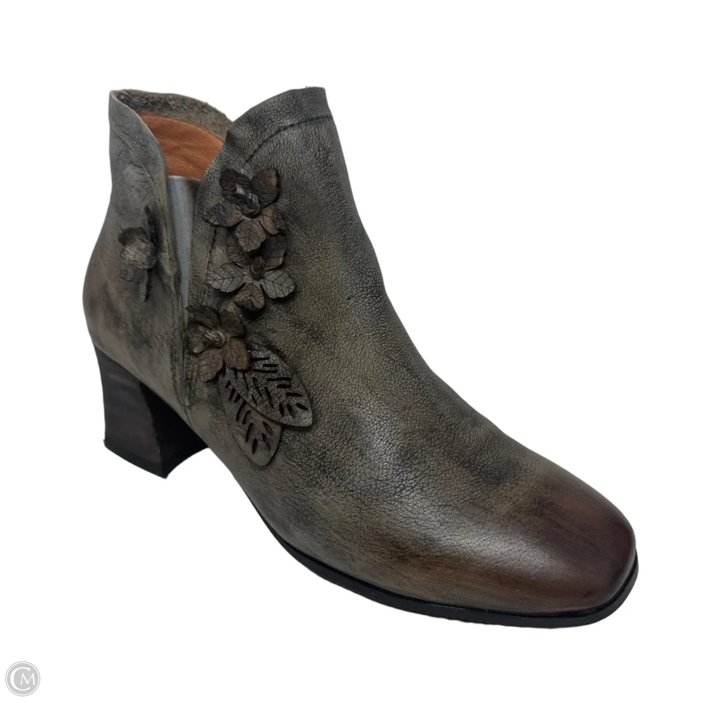 Loralie Boots Ankle Heels By Spring Step In Brown, Size: 9 (40)