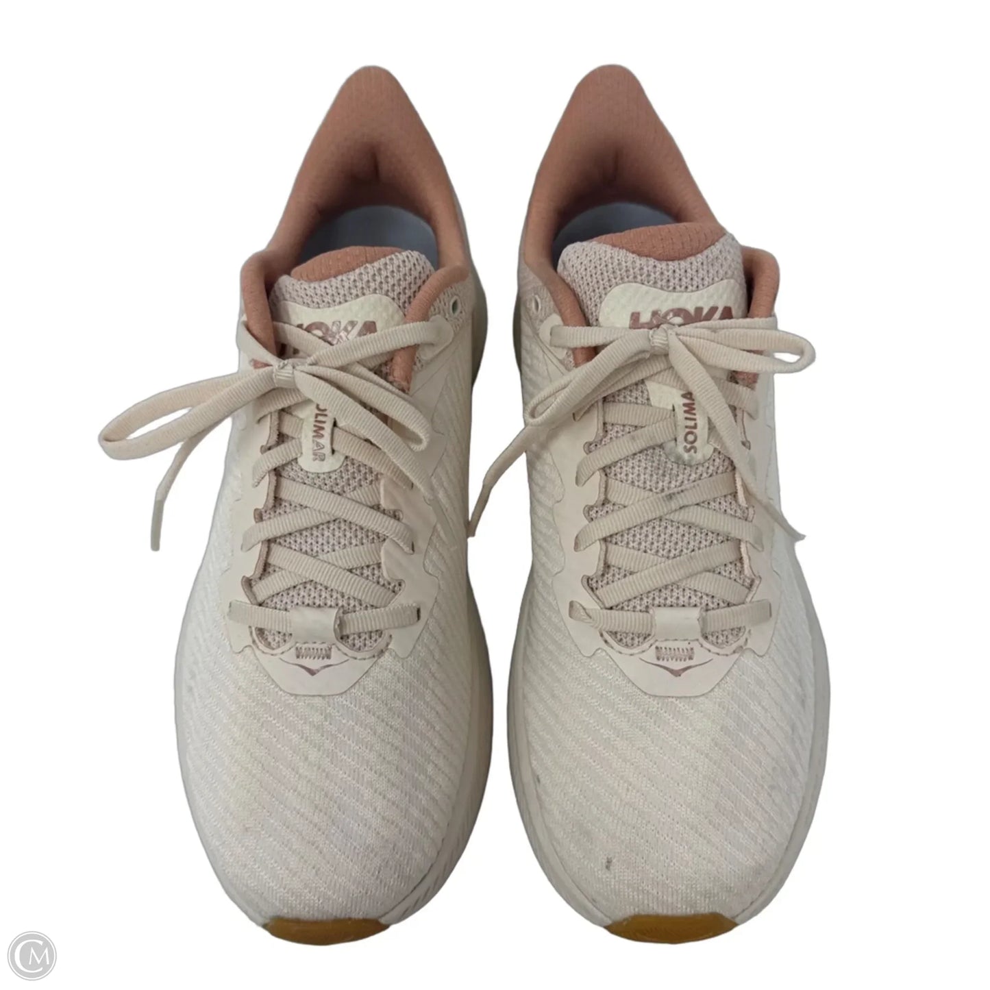 Shoes Athletic By Hoka In Peach, Size: 8
