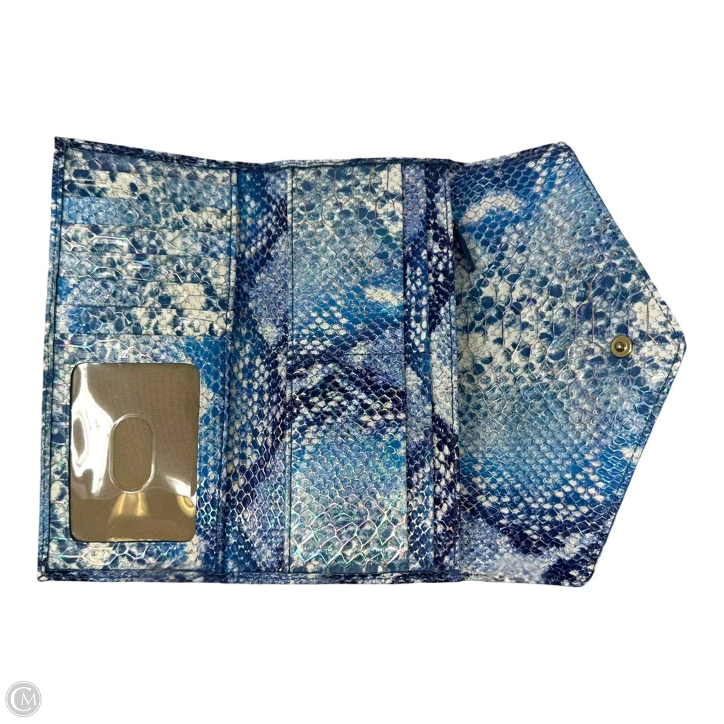 Veronica Envelope Wallet Designer By Brahmin, Size: Medium