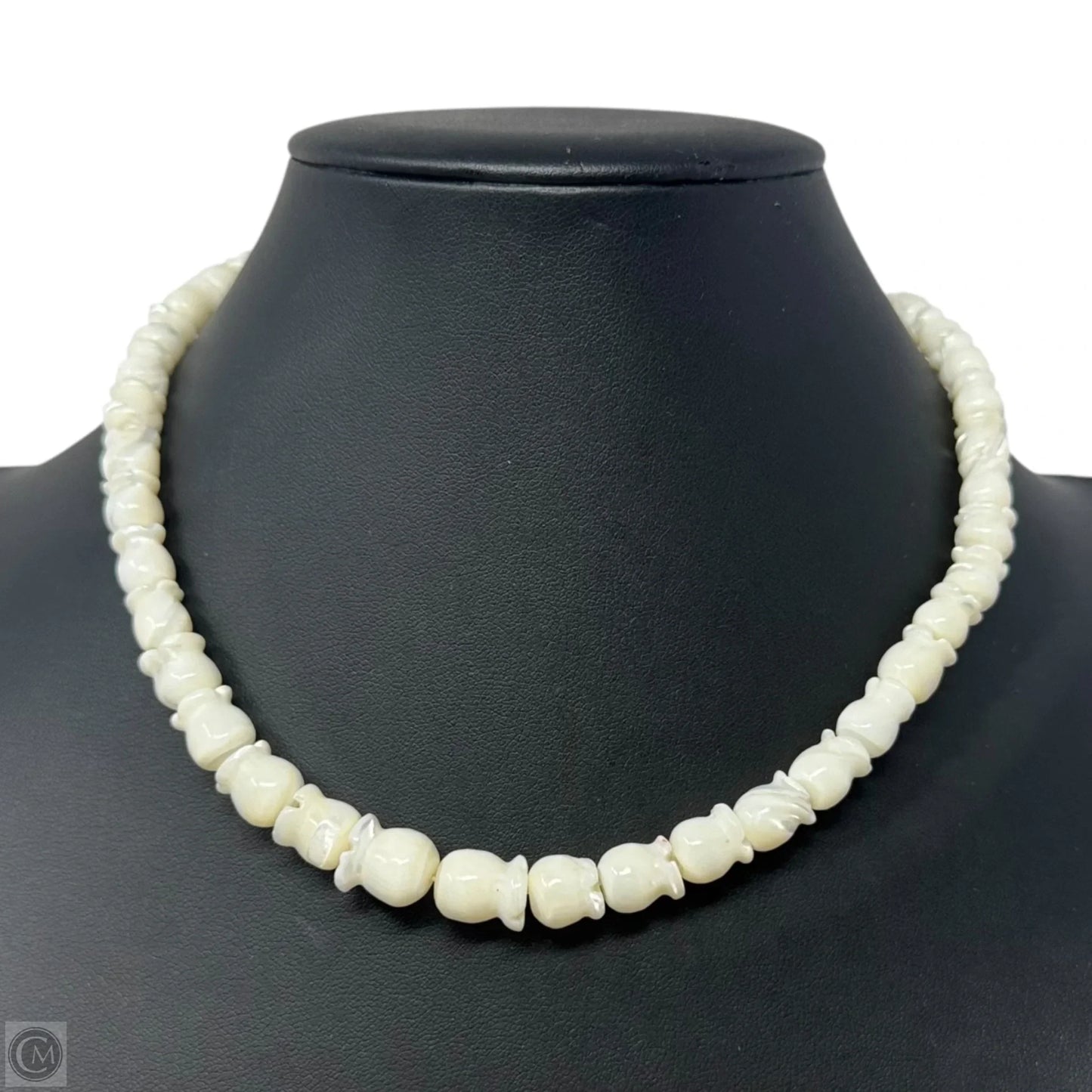 Cream Tone Beaded Necklace