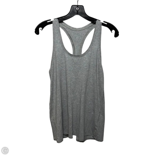 Athletic Tank Top By Lululemon In Grey, Size: M/L ESTIMATED