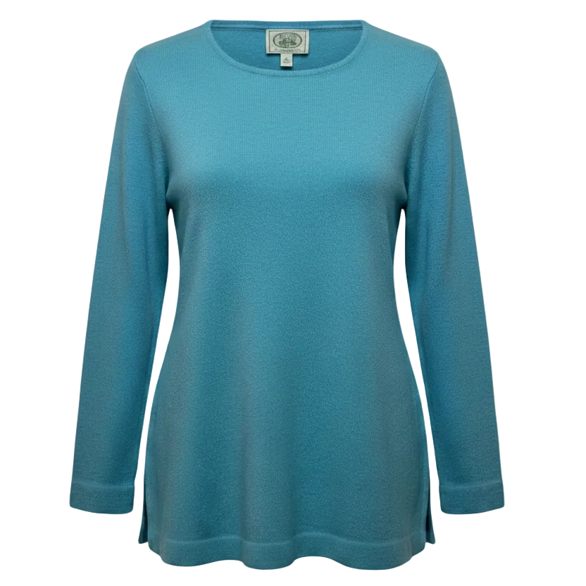 Cashmere Sweater By McCulley’s In Blue, Size: XS