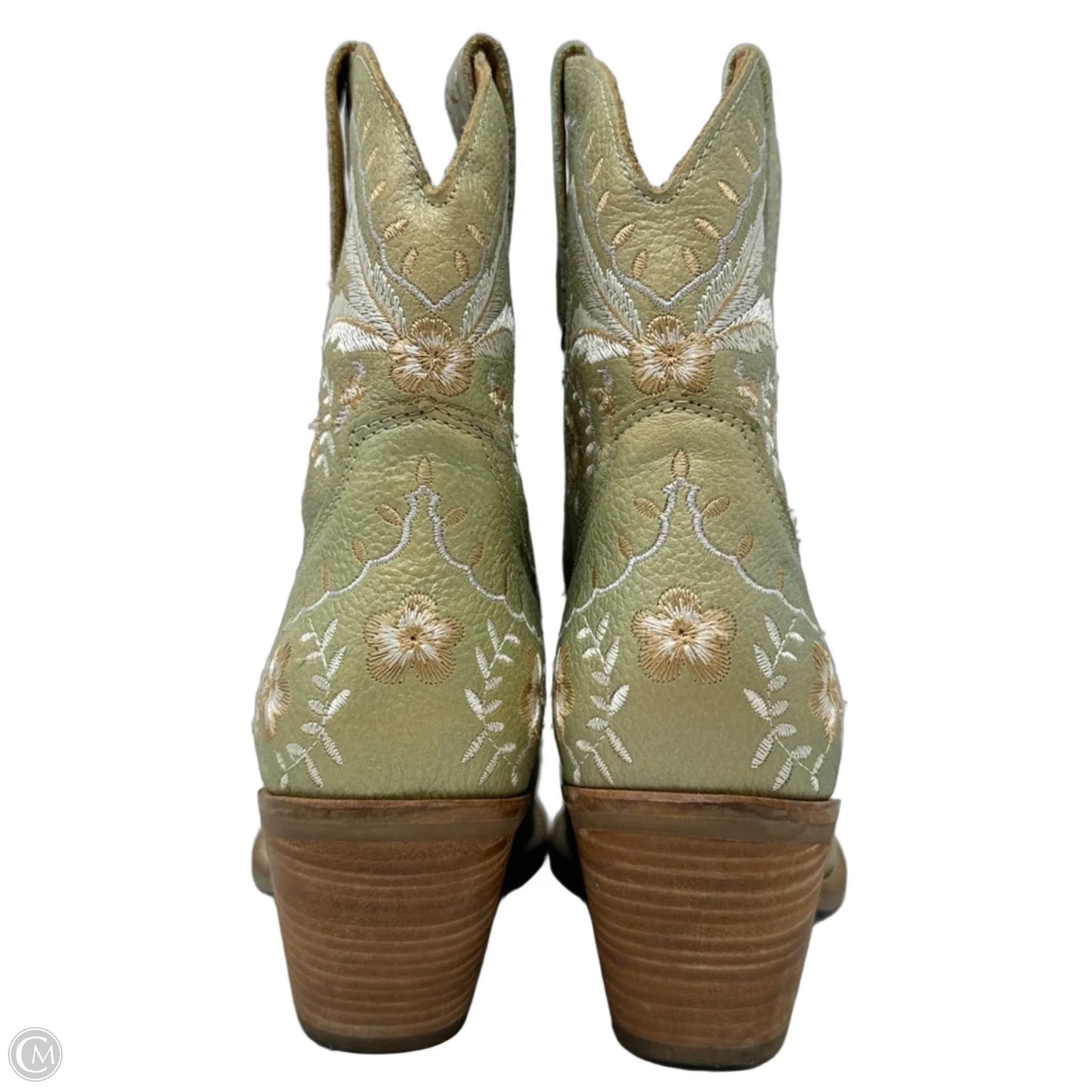 Primrose Cowgirl Boots By Dingo In Green, Size: 9.5