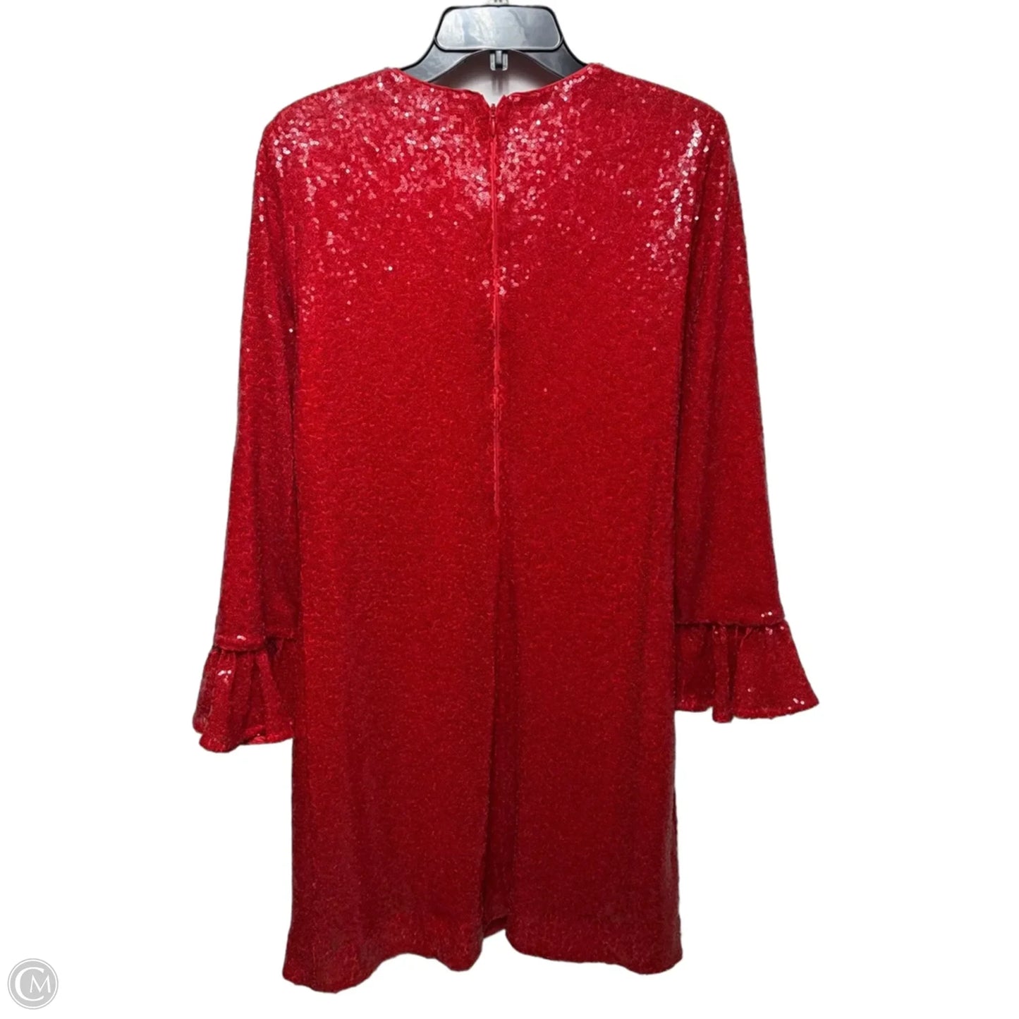 Winter Garden Sequin Dress By J. Crew Collection In Red, Size: 12