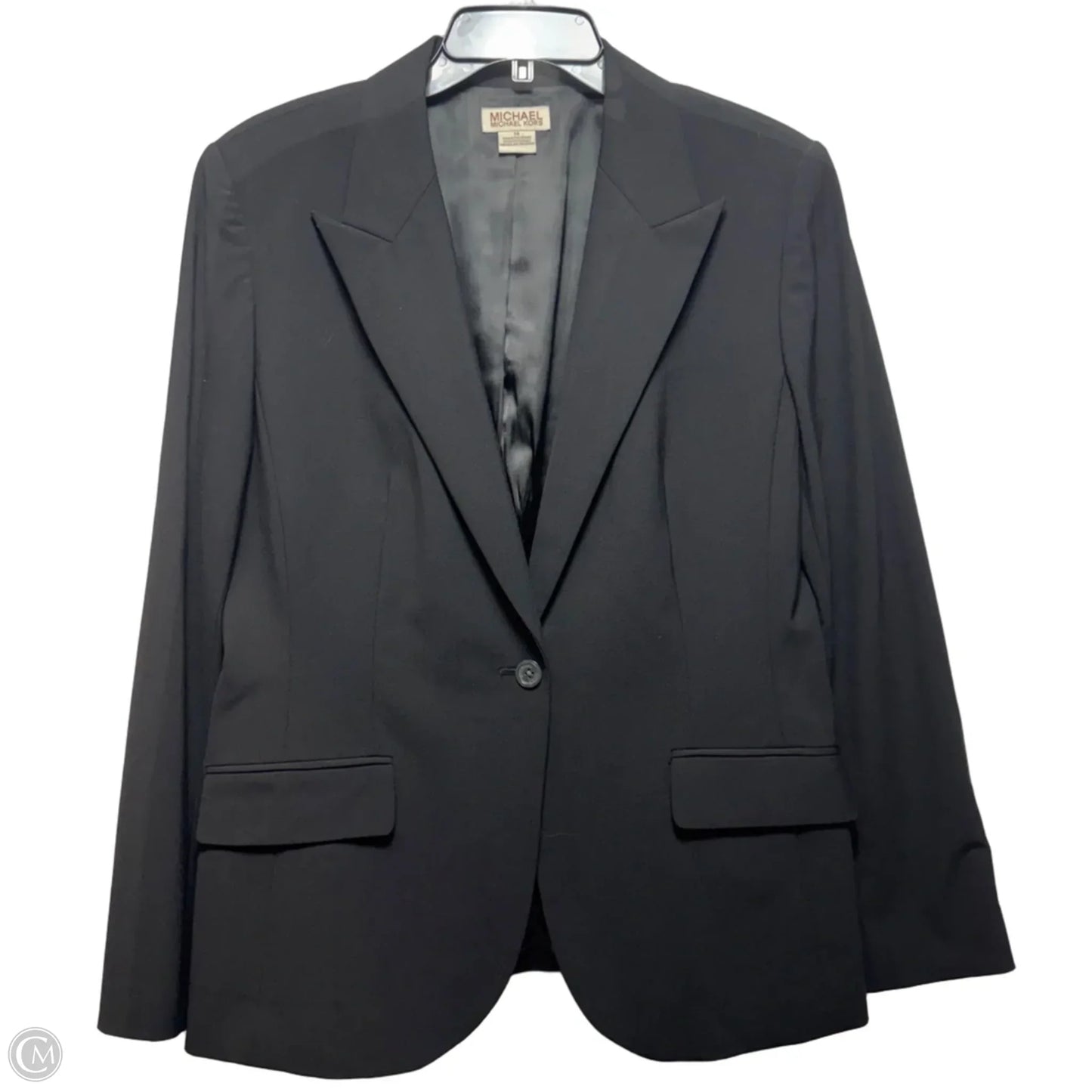 Blazer By Michael By Michael Kors In Black, Size: 14