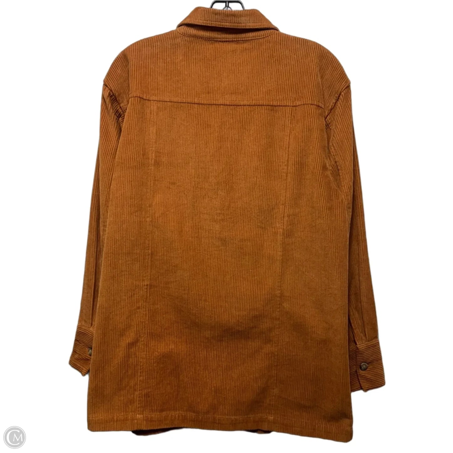 Jacket Shirt By Able In Brown, Size: S