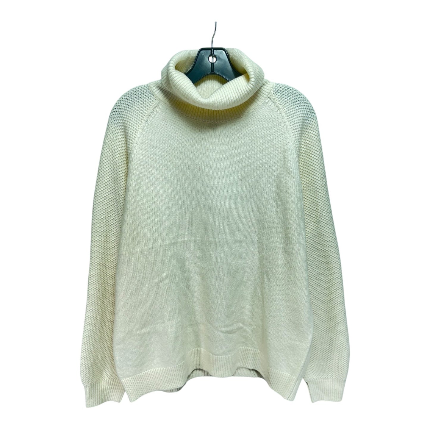 Sweater By Loft In Cream, Size: Xl