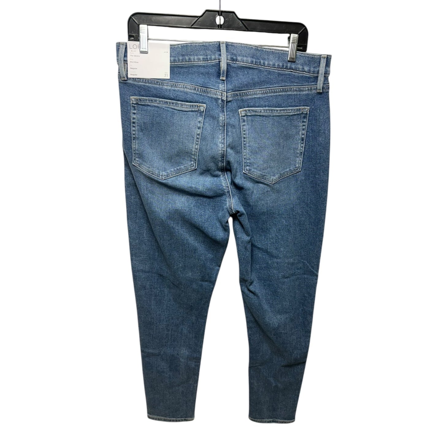 Jeans Straight By J. Crew In Blue Denim, Size: 12