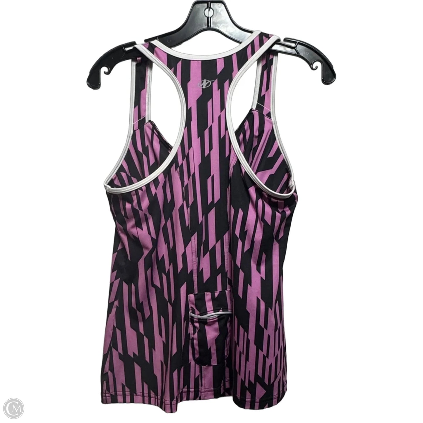 Athletic Tank Top By Nordic Trac In Pink & Purple, Size: M