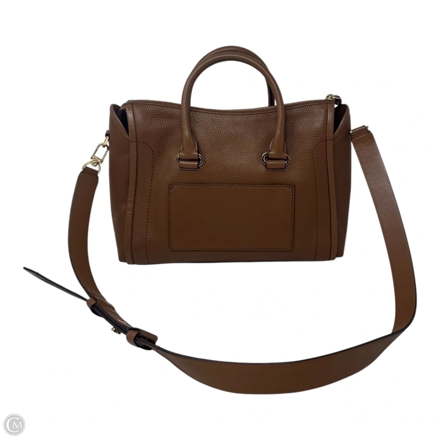 Carine Satchel Handbag Leather By Michael By Michael Kors, Size: Medium