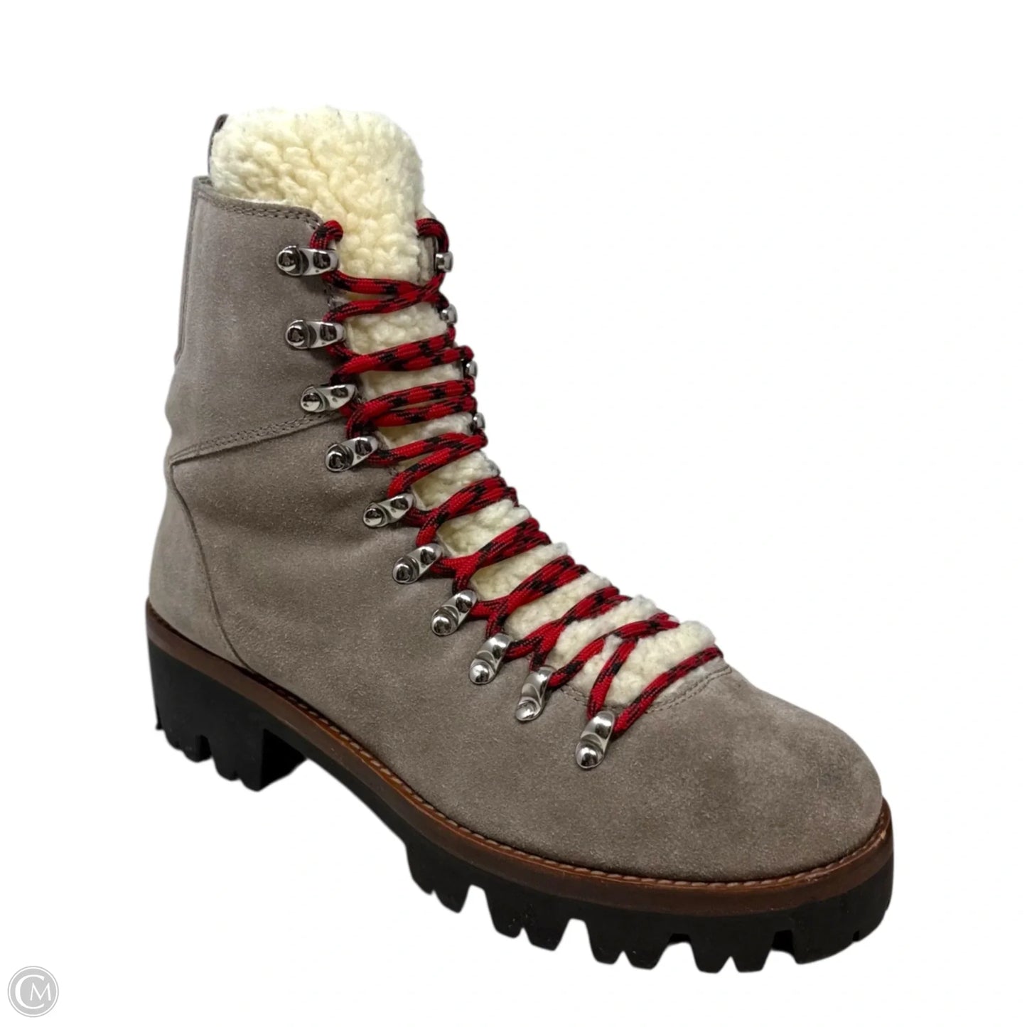 Culvert Hiking Boots By Jeffery Campbell In Taupe, Size: 11