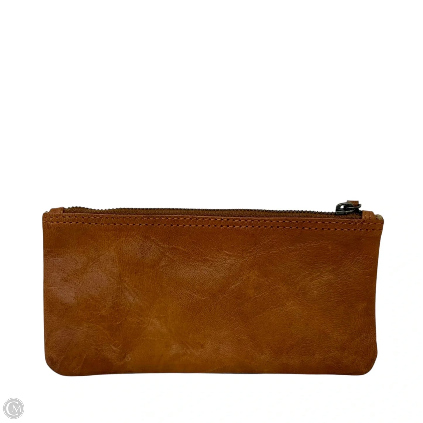 Vintage Leather Pencil Case By Berlinger Bags, Size: Large