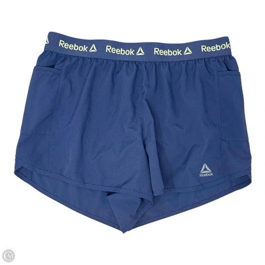 Athletic Shorts By Reebok In Blue, Size: M