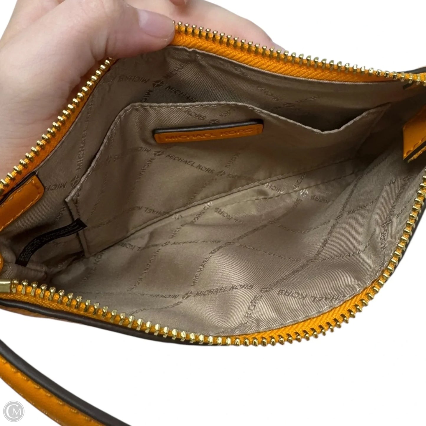 Jet Set Embellished Convertible Wristlet Designer By Michael Kors, Size: Small